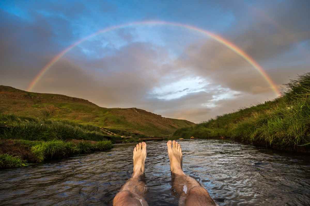 Reykjadalur hot river