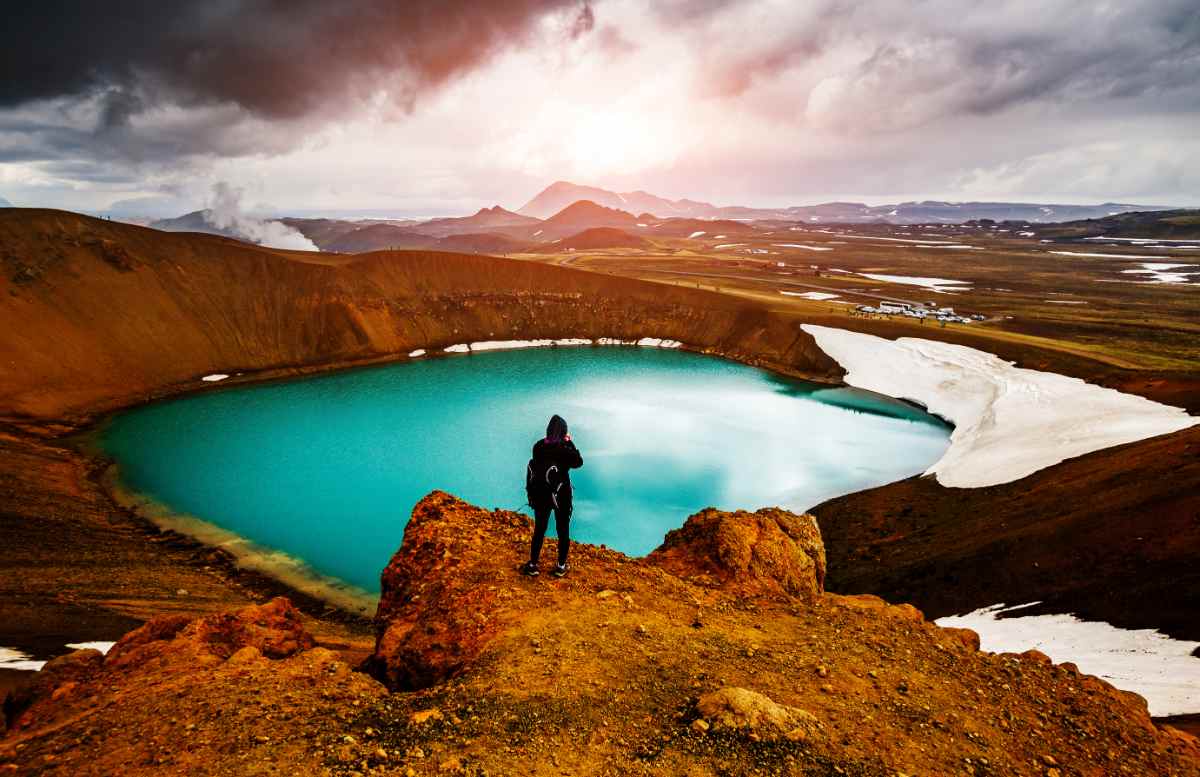 Myvatn in the fall