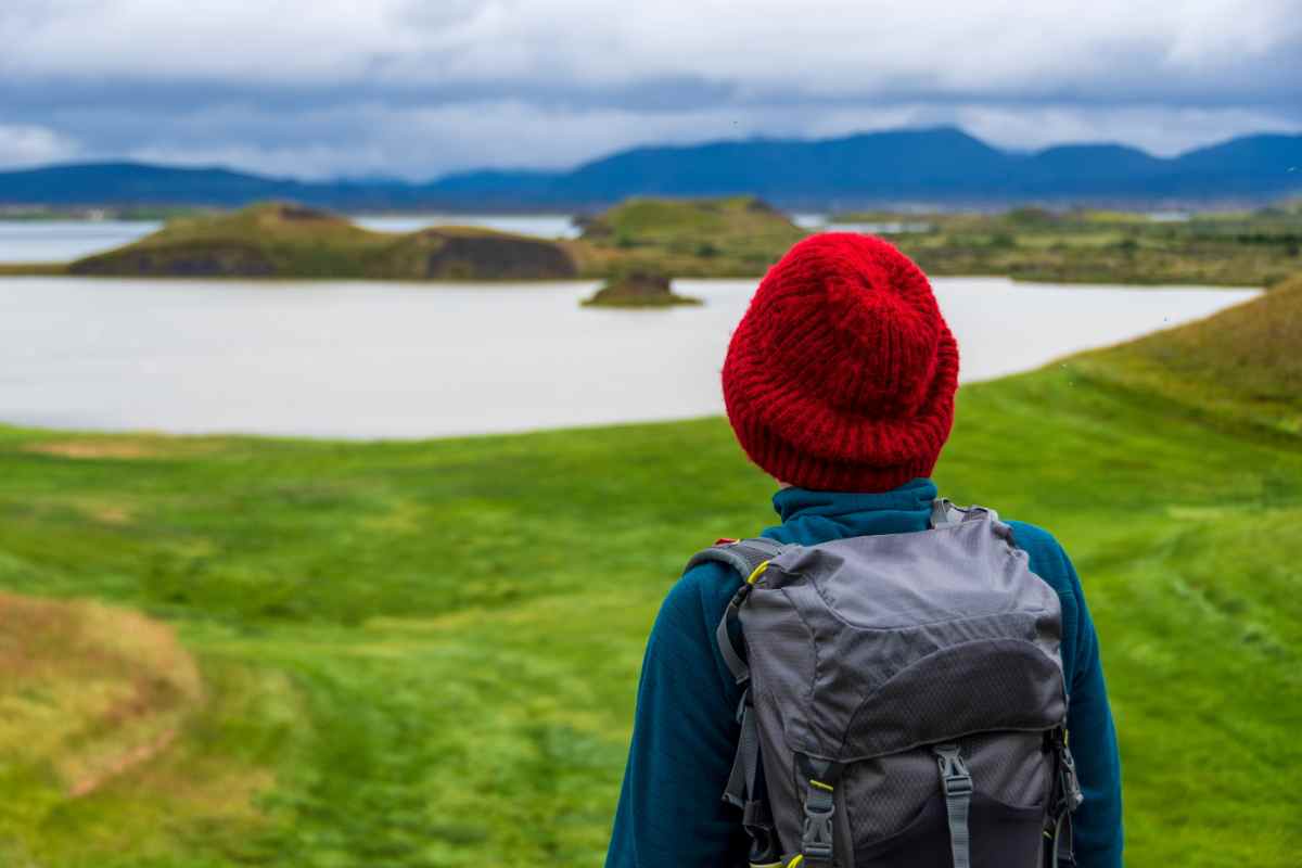 Hiking area in myvatn