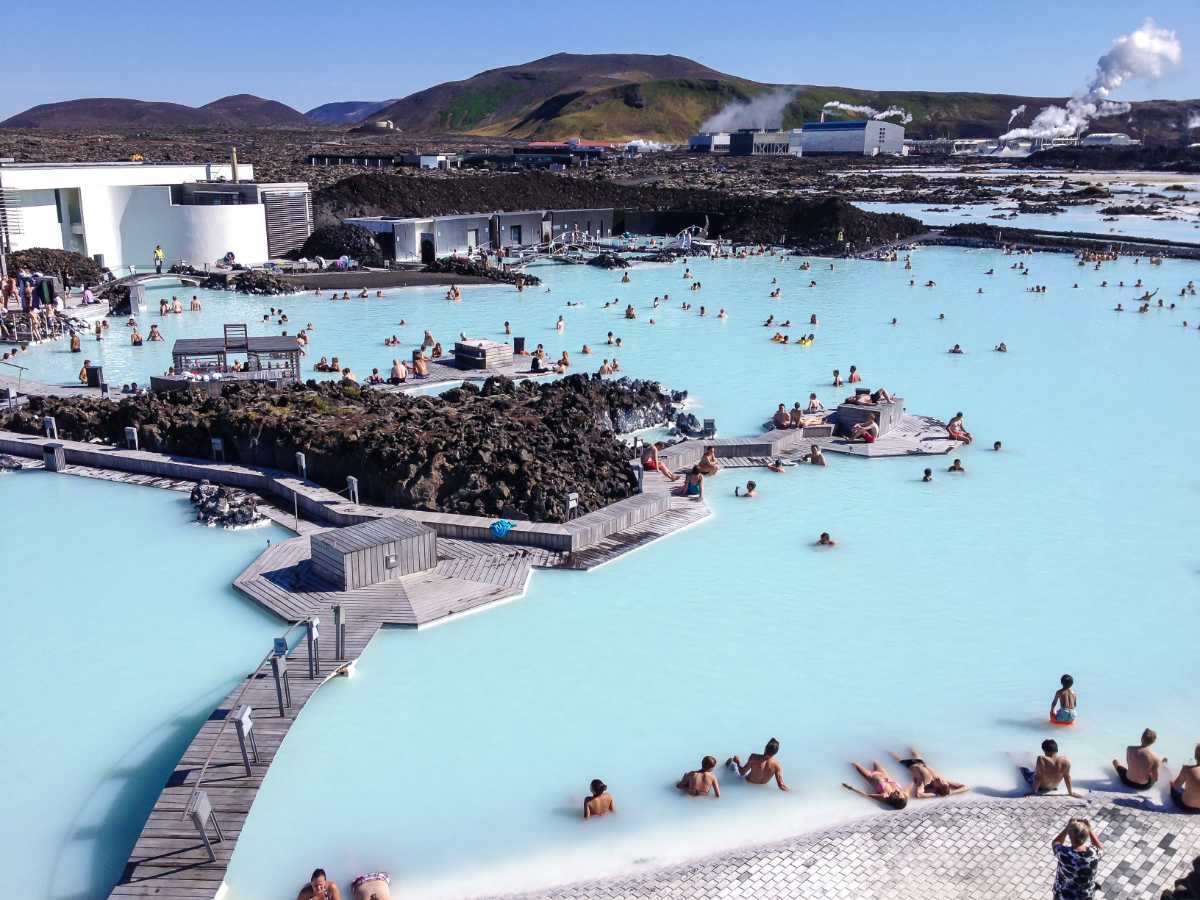 Iceland hot springs blue lagoon