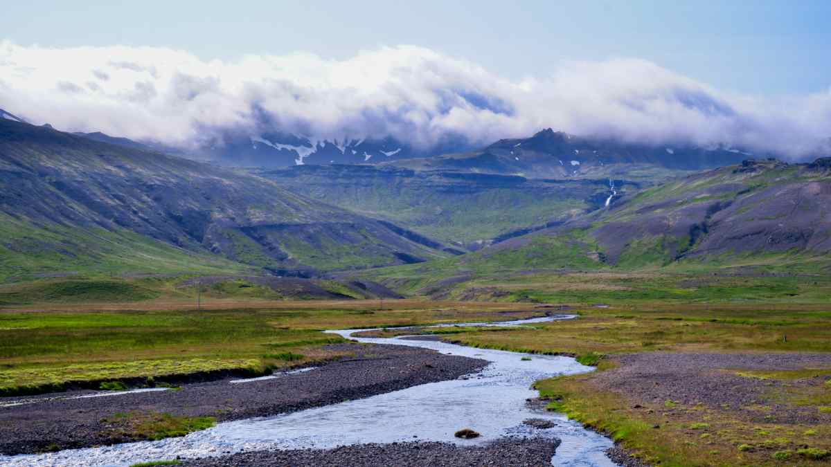 Camping at Snaefellsnes, Iceland
