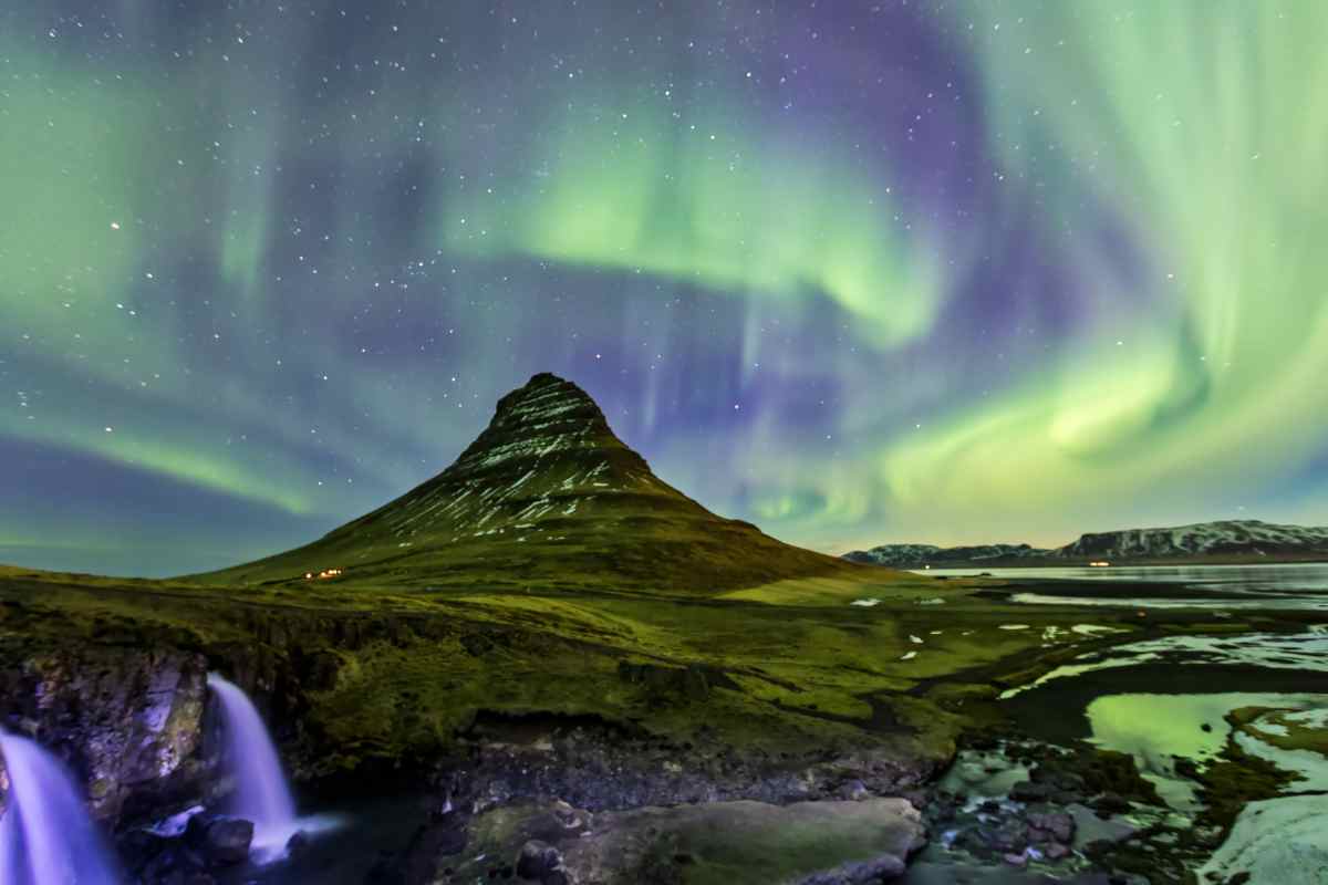 Northern lights in Iceland