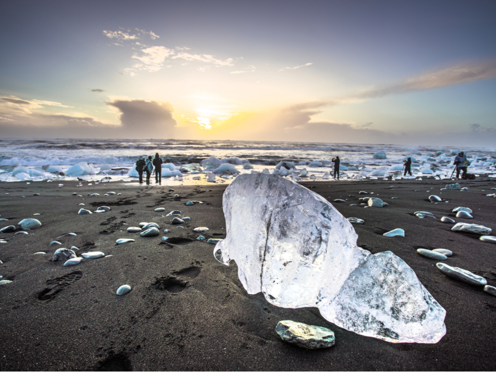 Diamond Beach in Iceland