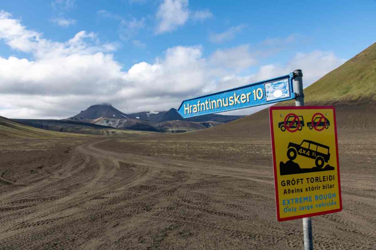 F-roads in Iceland