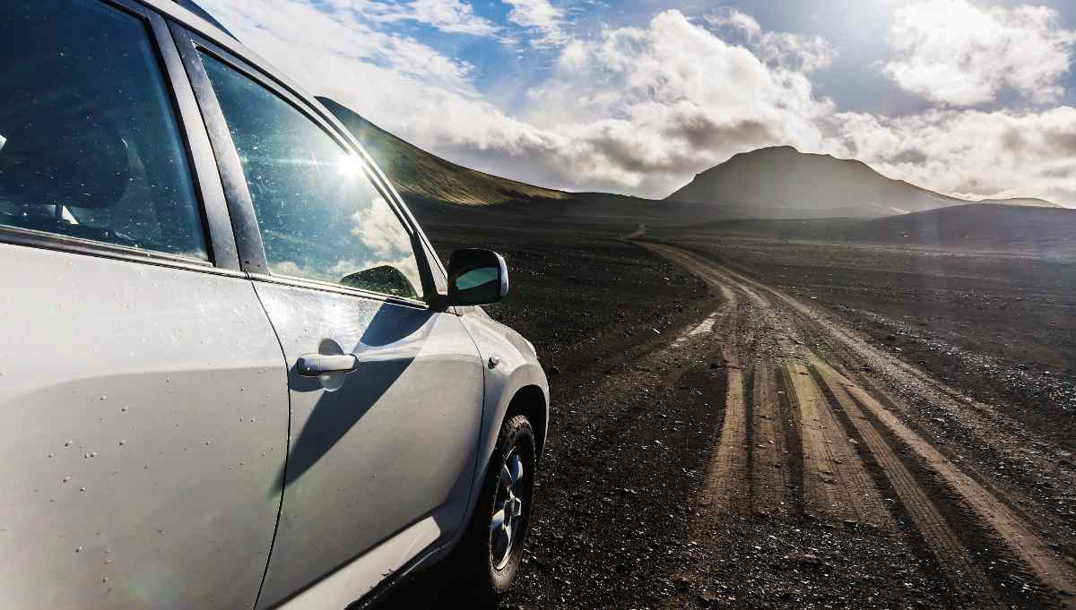 F-Road driving Iceland