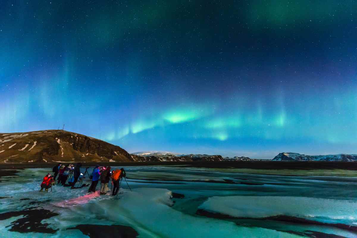 Photography settings for Northern Lights