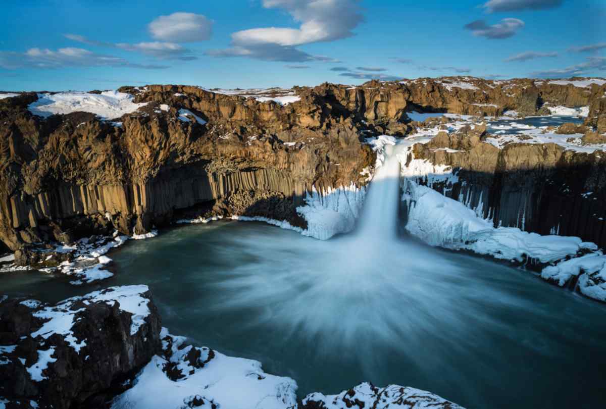 Waterfalls in North Iceland