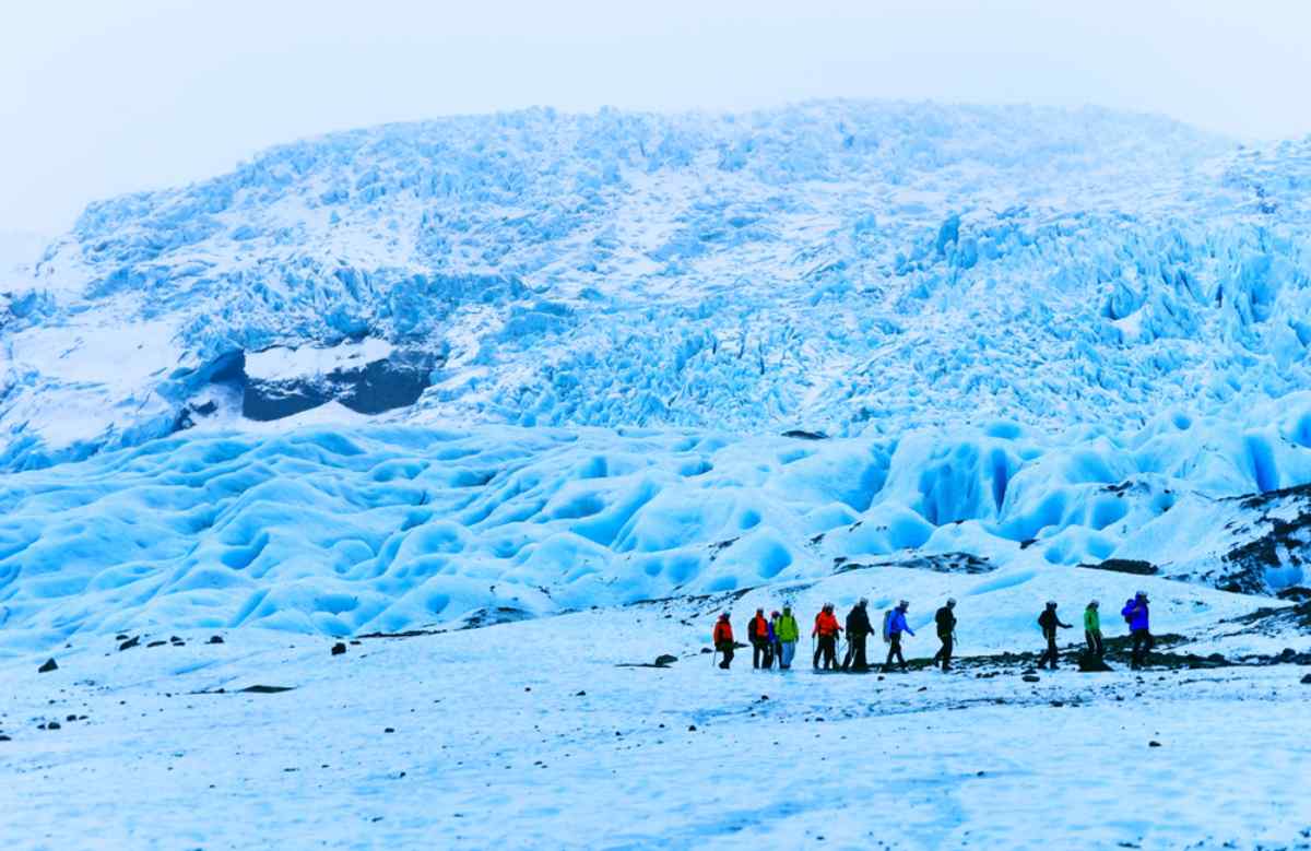 vatnajokull glacier hike
