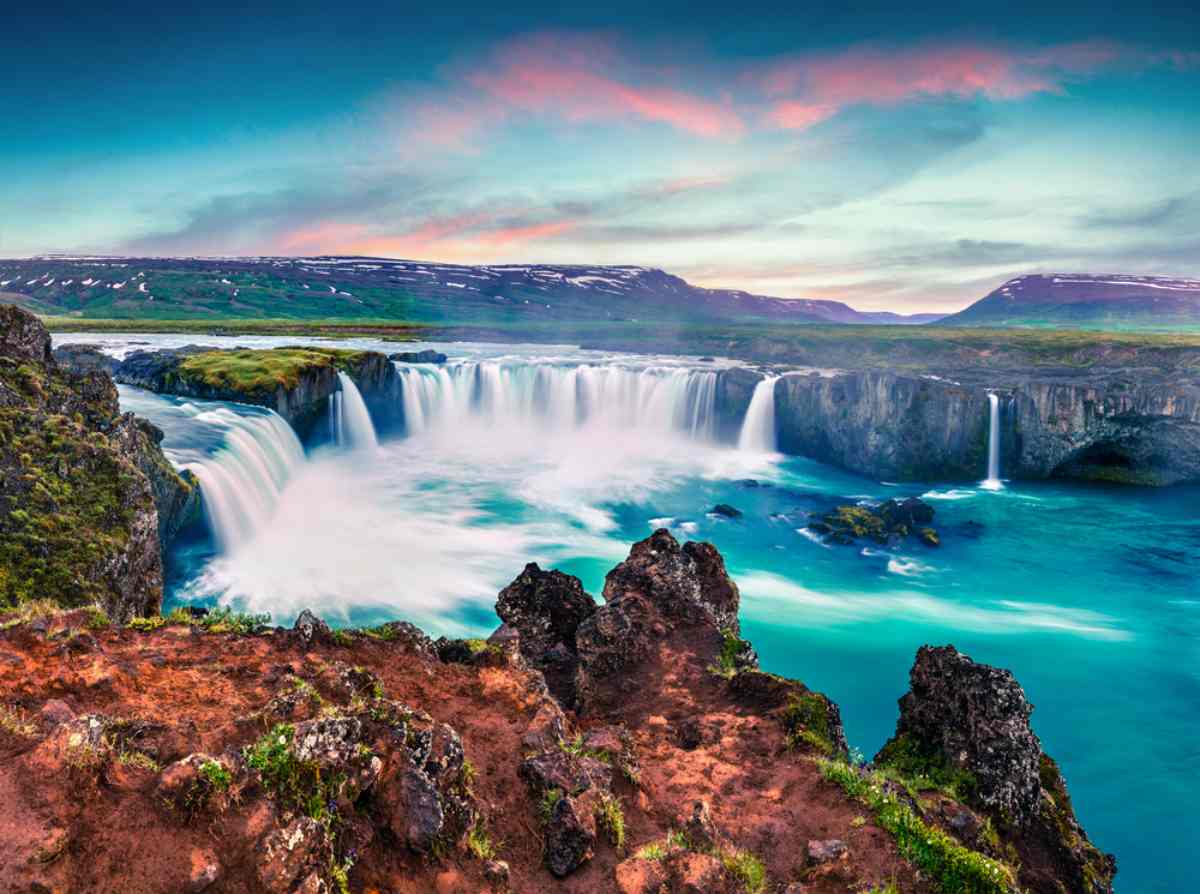 Godafoss Waterfall