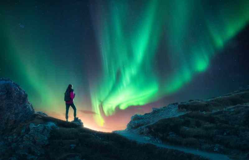 northern lights iceland february 