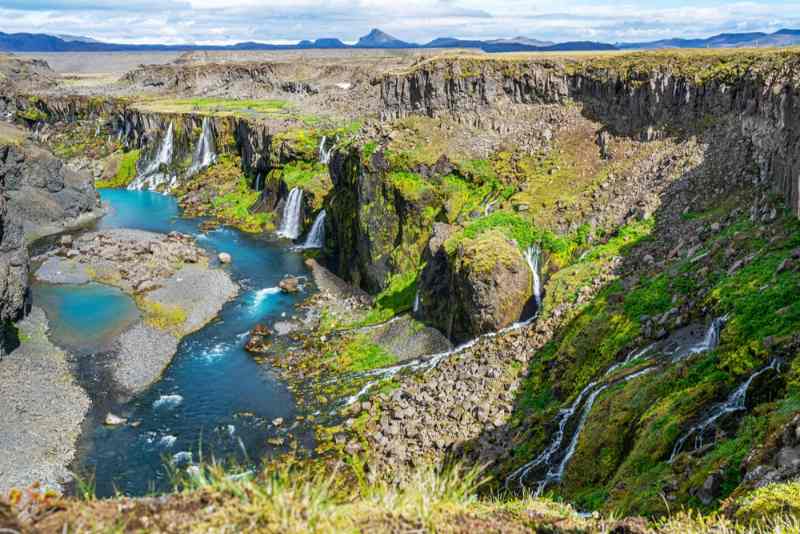 Sigöldugljúfur Canyon