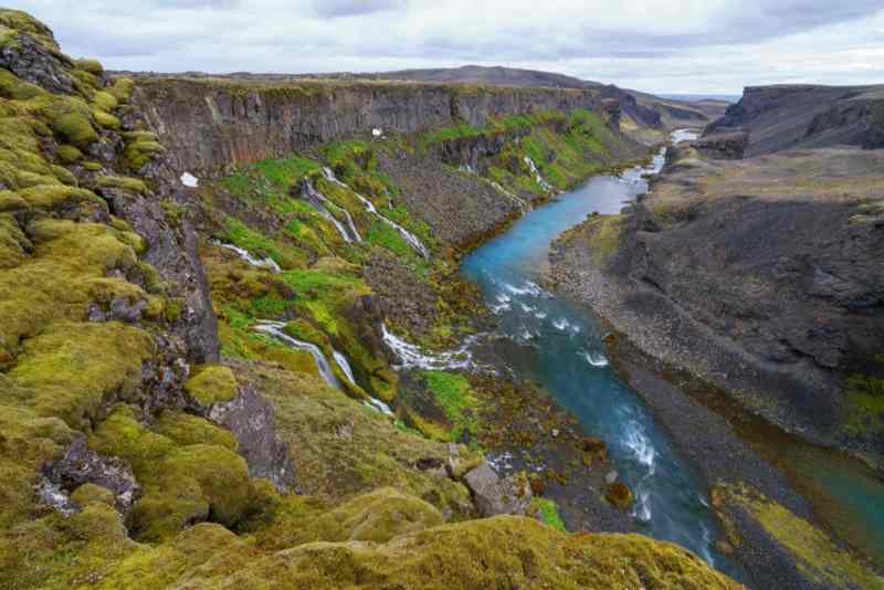 sigöldugljúfur canyon