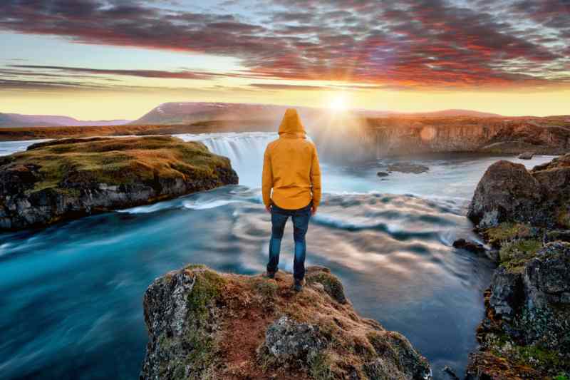 Godafoss waterfall, Iceland
