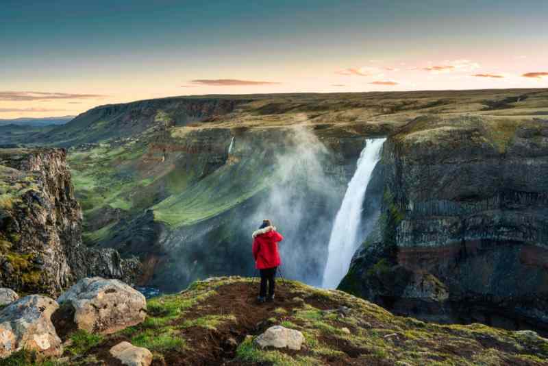 Haifoss waterfall
