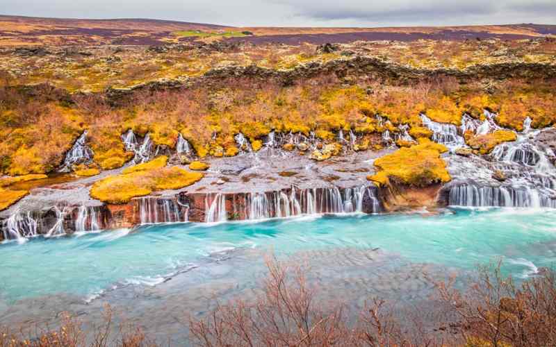 Hraunfossar, Iceland