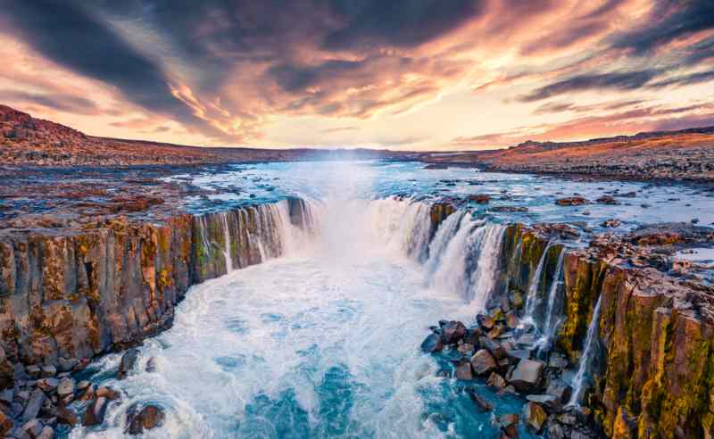 Selfoss waterfall