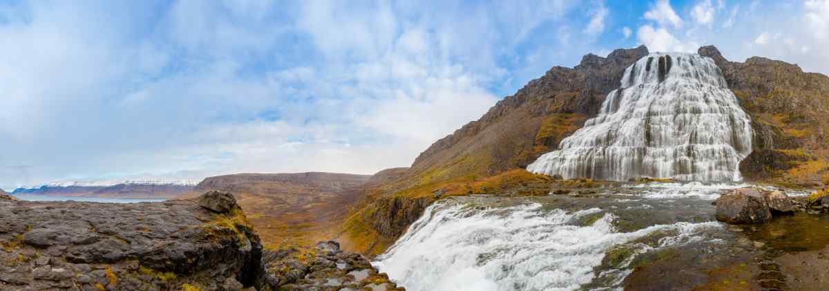 Dynjandi waterfall