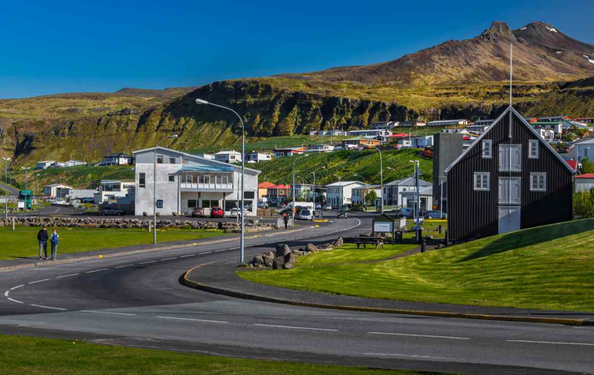 Olafsvik town, Iceland