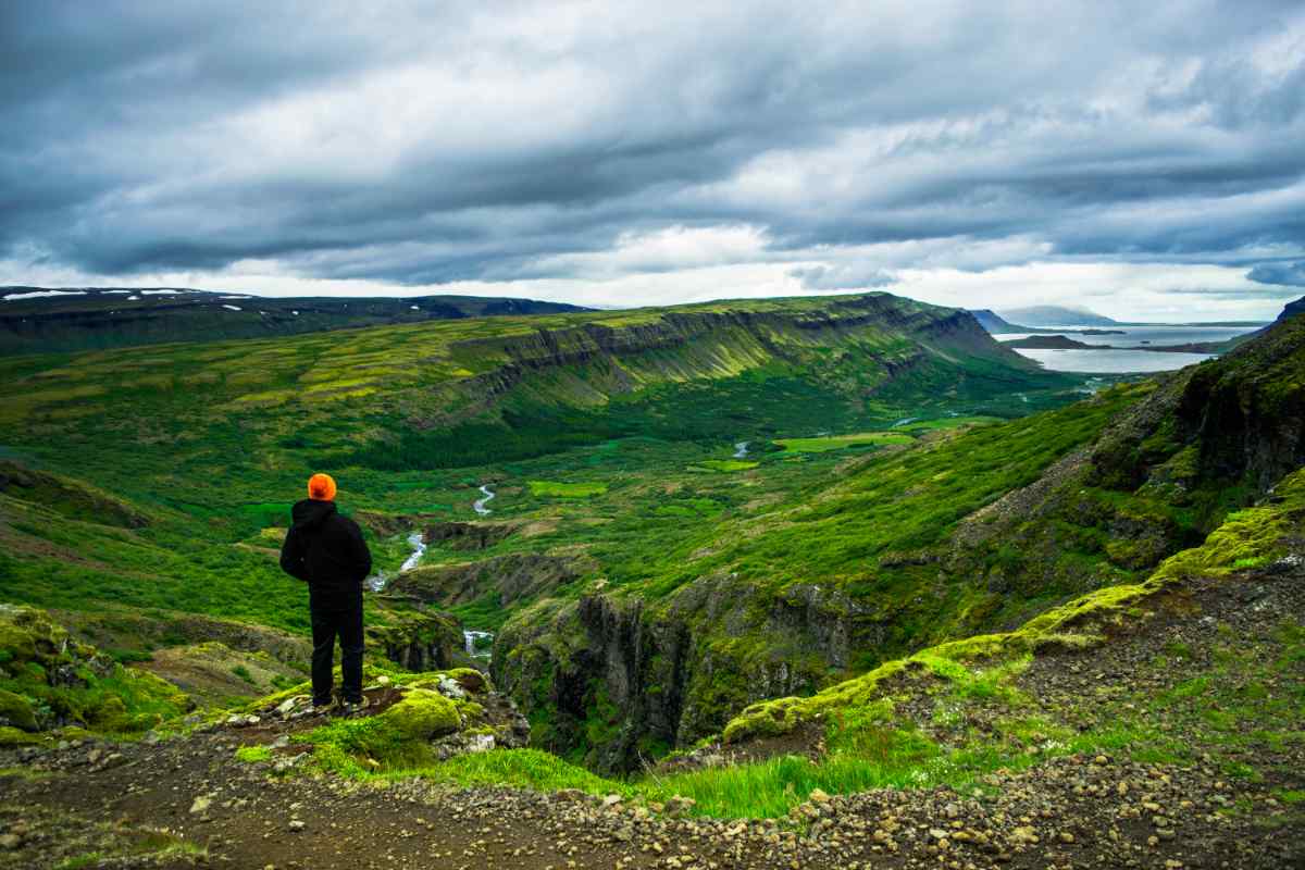 Glymur waterfall