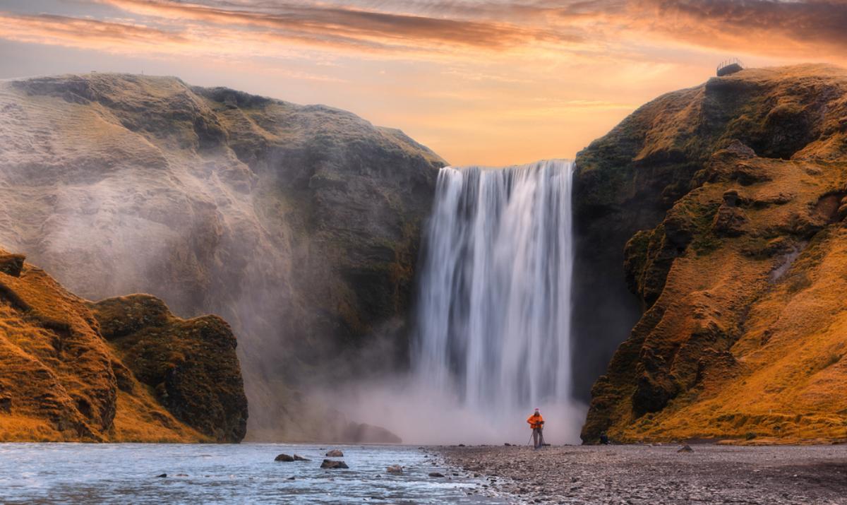 Skogafoss Waterfall