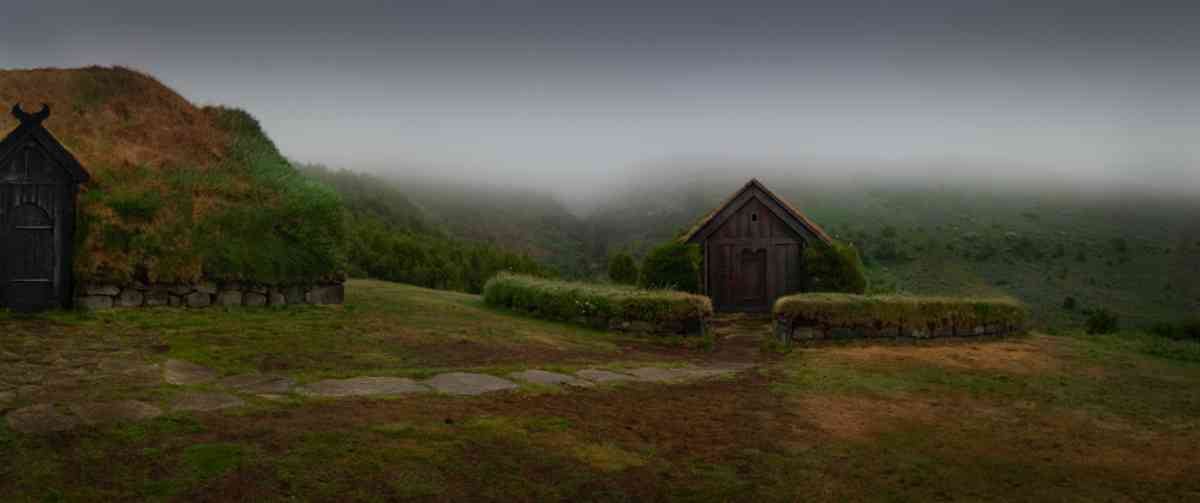 Viking houses