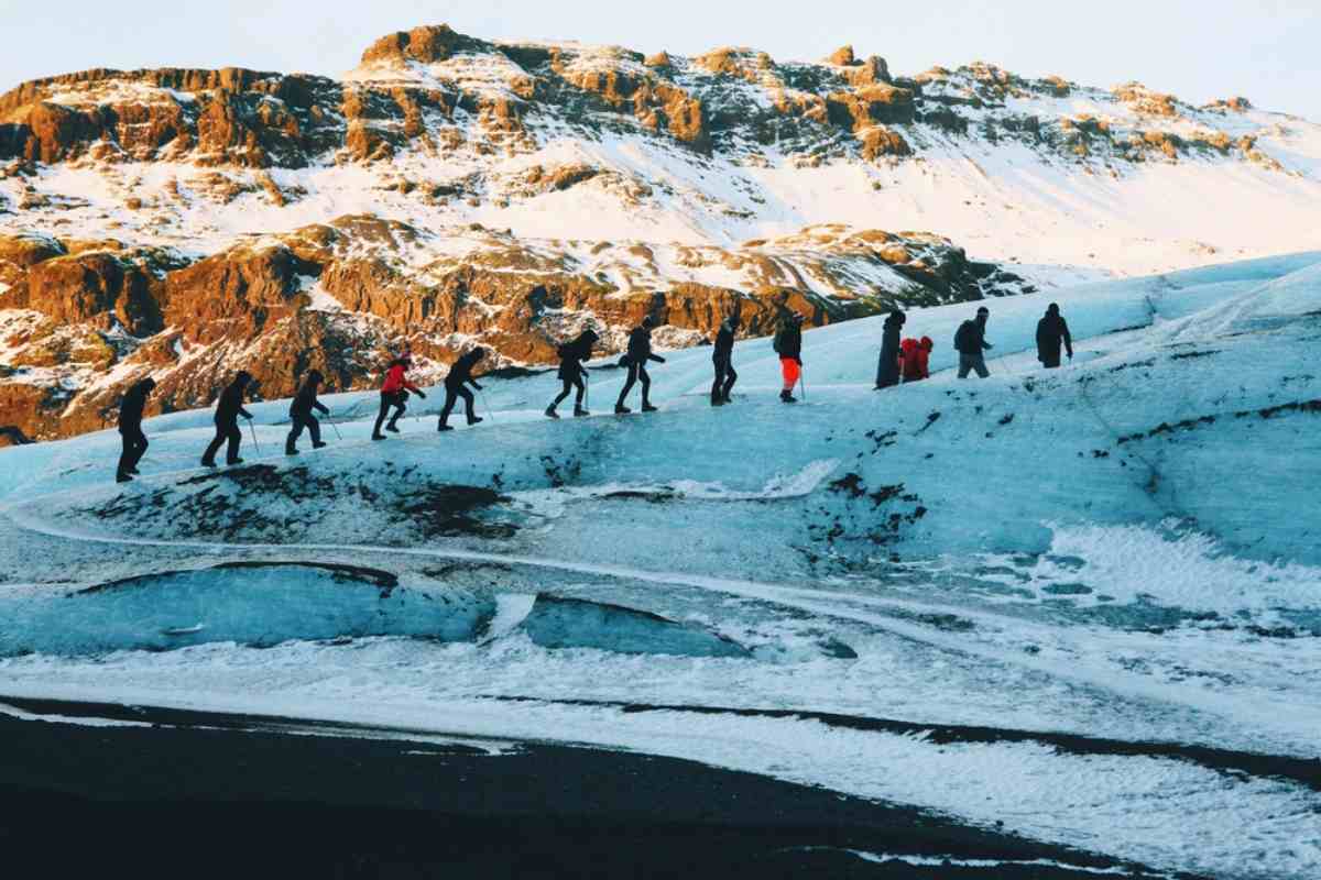 solheimajokull glacier hiking