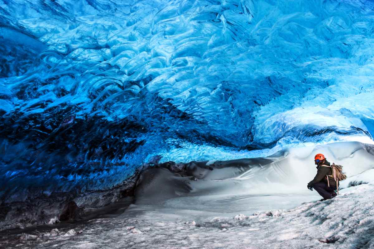 Ice caves, Iceland