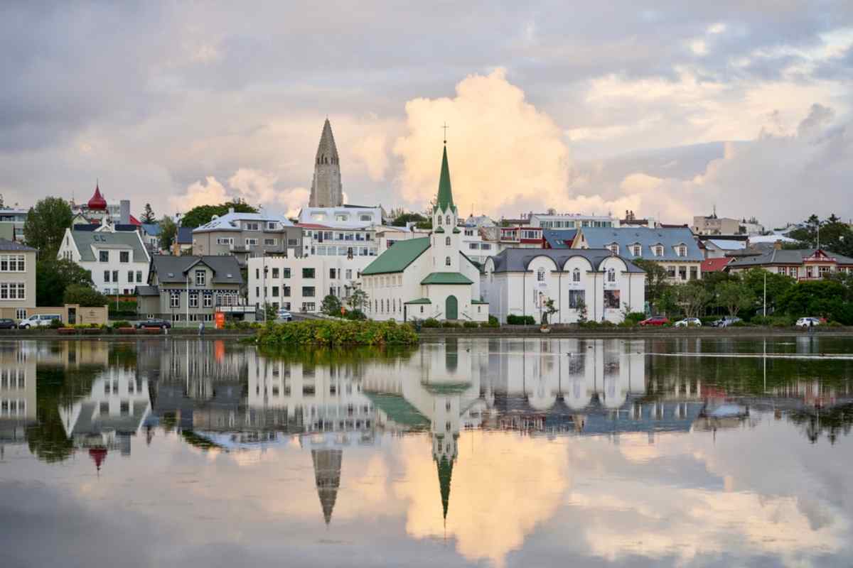 Reykjavik in April