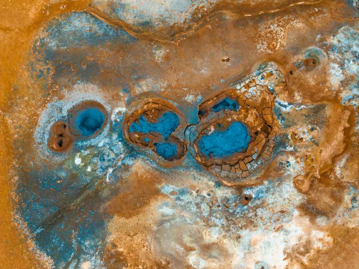 geothermal area in Iceland