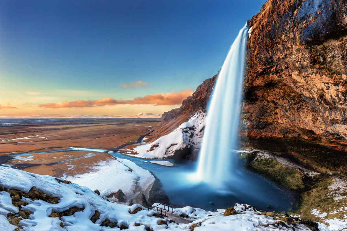 October in Iceland: cold weather