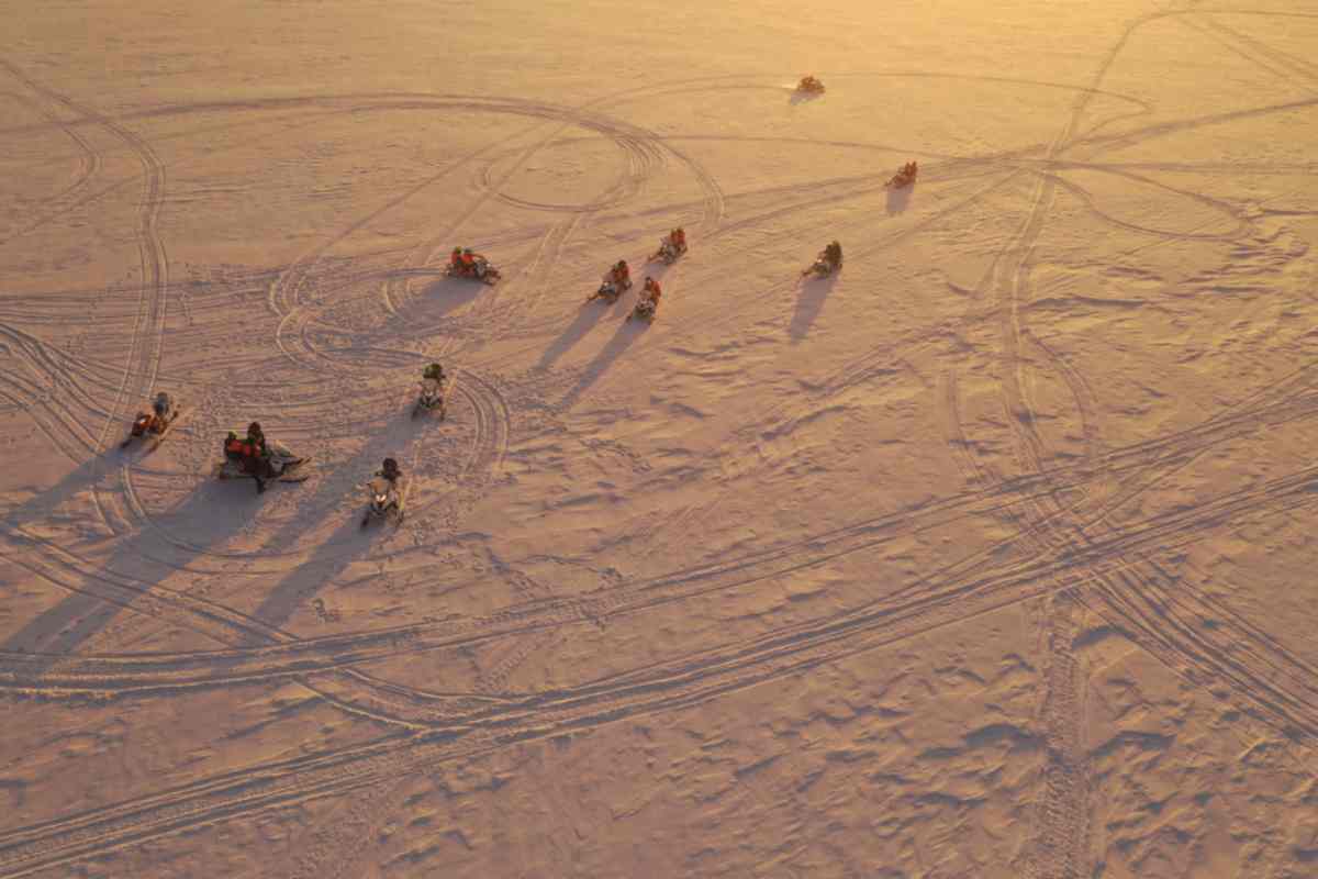 snowmobiling tour in Iceland in November