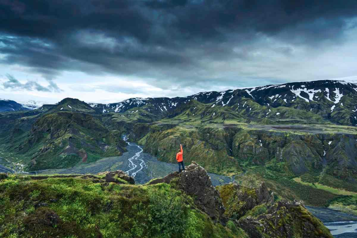 Thorsmork valley in Iceland