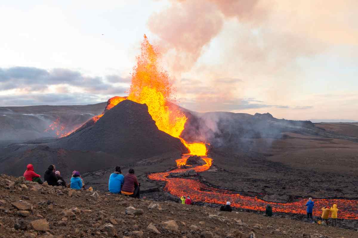 Fagradalsfjall latest active volcano