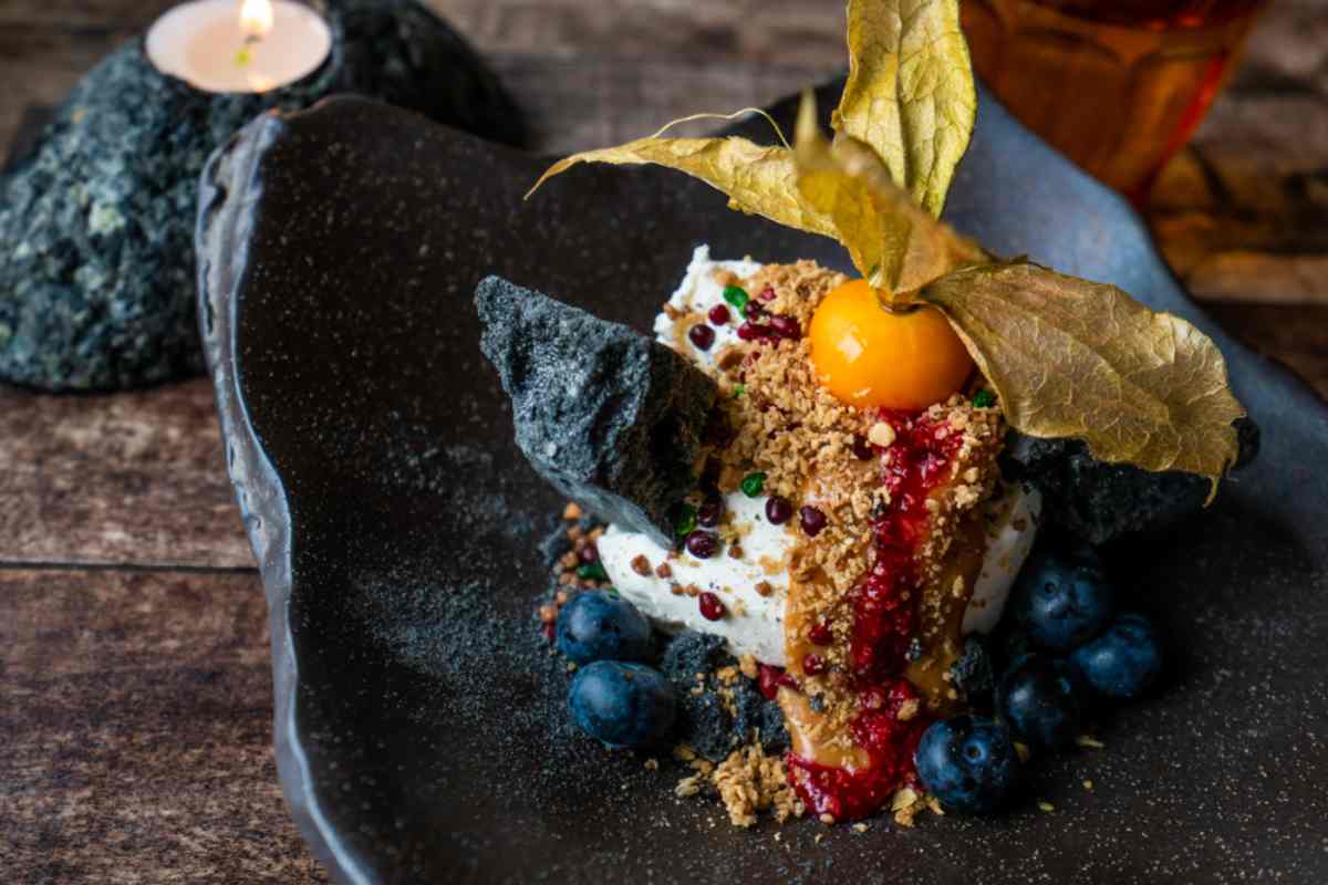 Icelandic ice cream and bread