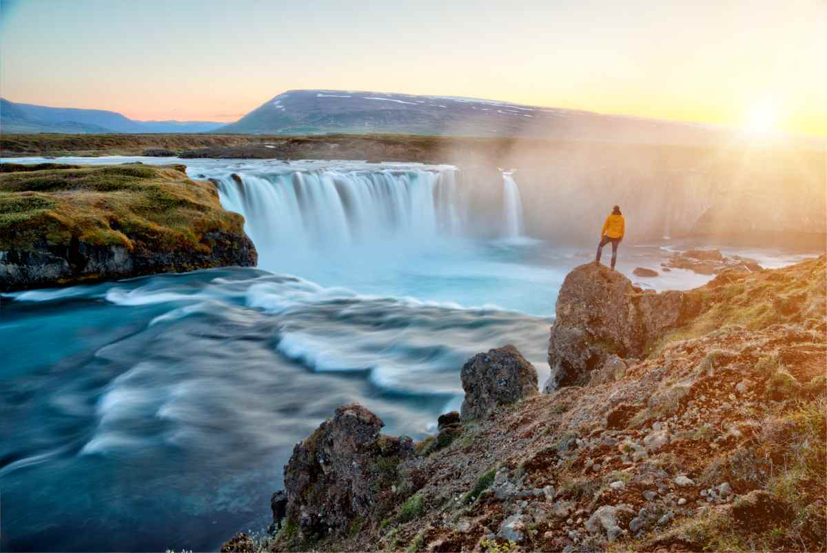 Godafoss waterfall