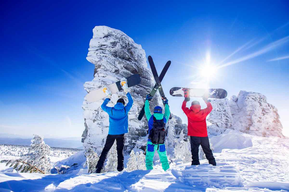 Snowboarding in Iceland