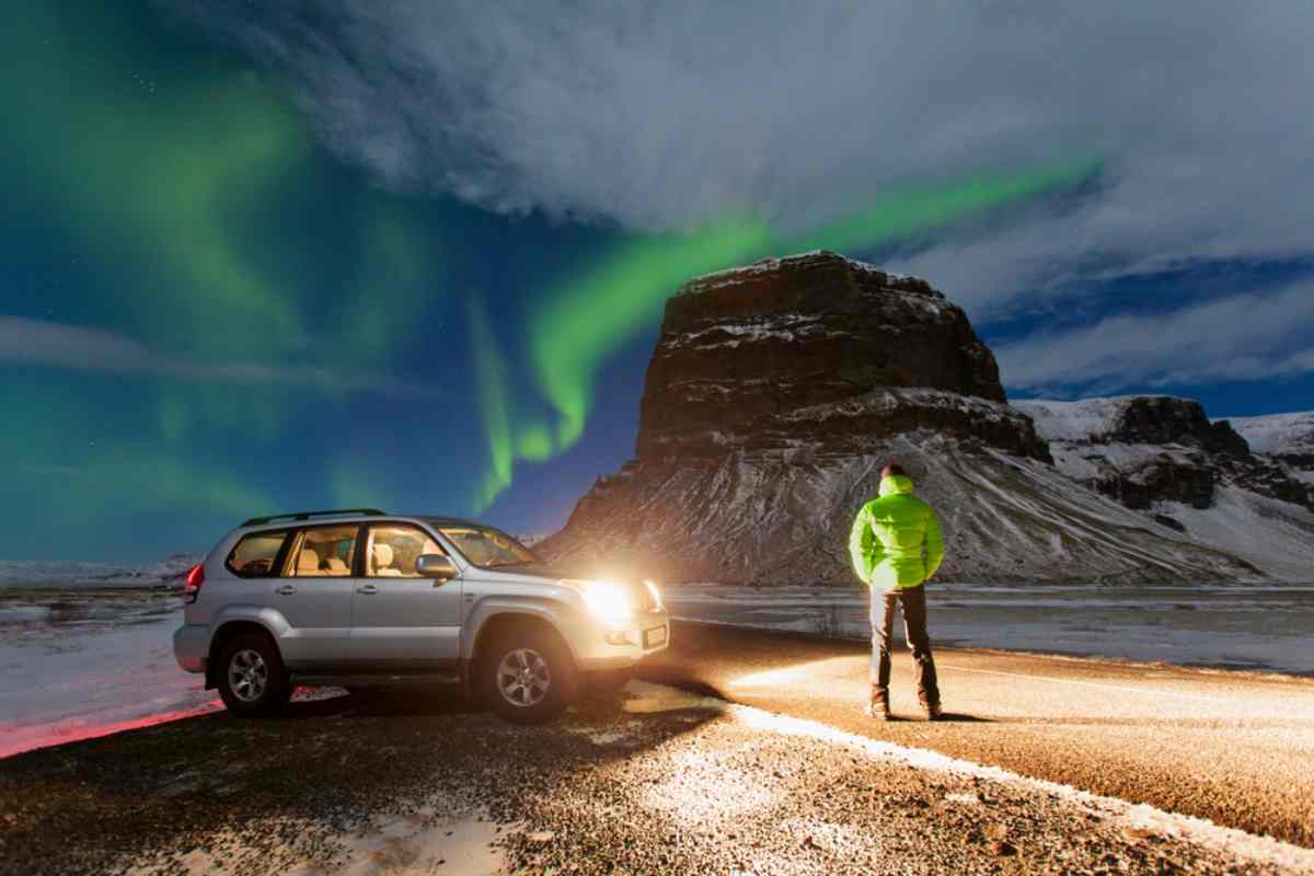 Renting a car in Iceland to see the Northern Lights