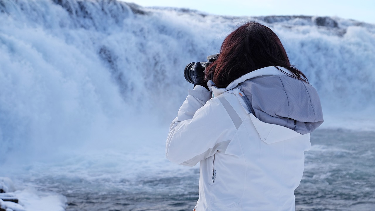 Waterfall in Iceland