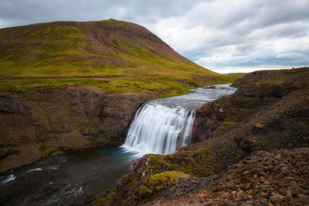 Thorufoss waterfall, Iceland