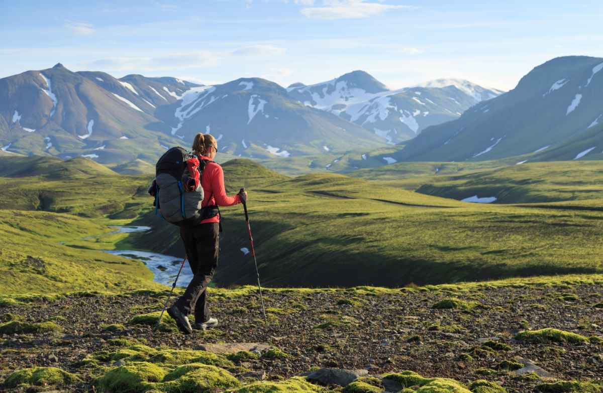 Hiking in Iceland