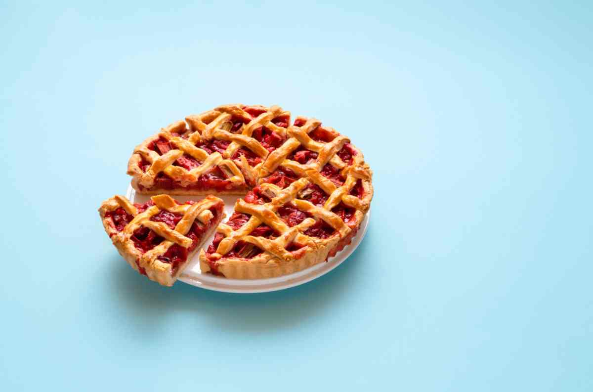 Icelandic Rhubarb pie