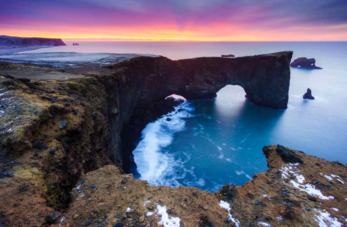 South coast of Iceland for puffins